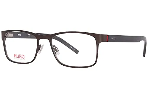 Hugo Boss Unisex Hg 1015 Sonnenbrille, FRE/18 MATT Grey, 54 von HUGO BOSS