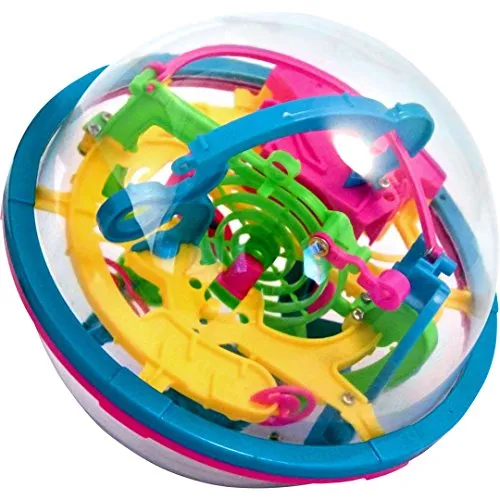 ADDICTABALL - 3D Kugellabyrinth, 3D Puzzle Ball mit Mehreren Etappen, Kugelspiel, Geschicklichkeit Labyrinth Puzzle Ball, Geschenke, Geduldspiele für Kinder und Erwachsene ab 6 Jahren (14 cm)
