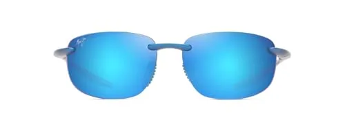 Maui Jim HO'OKIPA READER – Rauchgrau transparent / Blue Hawaii - Sportbrillen mit integrierten Lesefunktionen, ideal für aktive Outdoor-Enthusiasten, die auch in der Nähe scharfe Sicht benötigen.