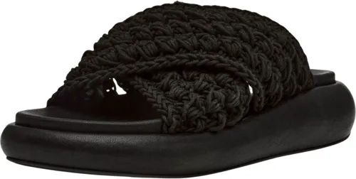 Steve Madden Pantoletten - Modische Pantolette aus hochwertigem Textil in Knitoptik, mit gepolsterter Decksohle für optimalen Tragekomfort - der perfekte Eye Catcher für den Sommer!