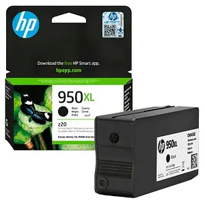 HP 950XL Original Druckerpatrone Schwarz - Profitieren Sie von der hohen Reichweite der Original HP 950XL Tintenpatrone! Ideal für effizientes Drucken mit erstklassiger Qualität und einfacher Handhabung. Kompatibel mit mehreren HP OfficeJet Pro Modellen.