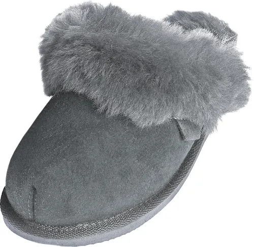 Extra dicke Lammfell Pantoffeln für Damen