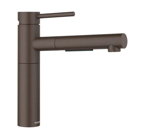 BLANCO ALTA-S II Küchenarmatur - Moderne Einhebelarmatur mit herausziehbarem Schlauch für maximale Flexibilität; ideal zum Befüllen von großen Töpfen, mit 140° schwenkbarem Auslauf für erweiterten Aktionsradius.