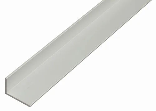 Alberts 2x Winkelprofil Alu silber elox. 1000x50x30 mm Winkelleiste Aluwinkel