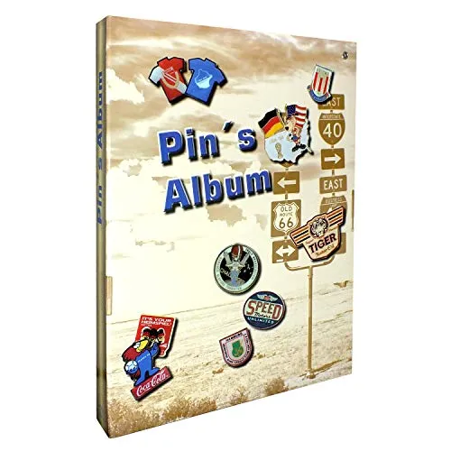 SAFE 7938 Pin Folder - Sammelmappe für Pins, Anstecknadeln etc.