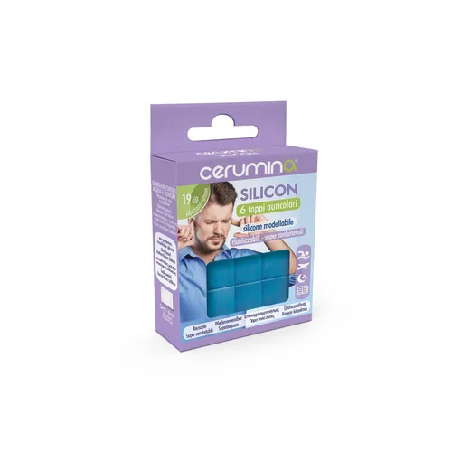 Cerumina&reg; Silicon Tappi Auricolari 6 Tappi von PIETRASANTA PHARMA SpA