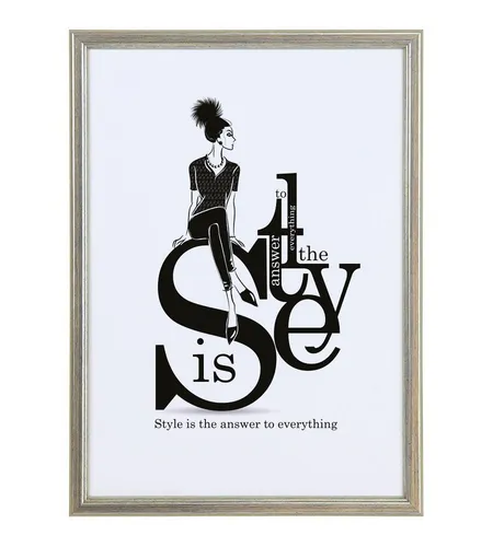 IDEAL TREND Bilderrahmen EKO Massiv Holz Bilderrahmen Foto Rahmen Holzrahmen Wanddeko Collage P