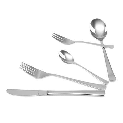 Solex Karina Besteckset 60-teilig für 12 Personen - Edelstahl Classic Besteckset, spülmaschinengeeignet und ideal für festliche Anlässe oder den täglichen Gebrauch. Perfekt für 12 Personen!