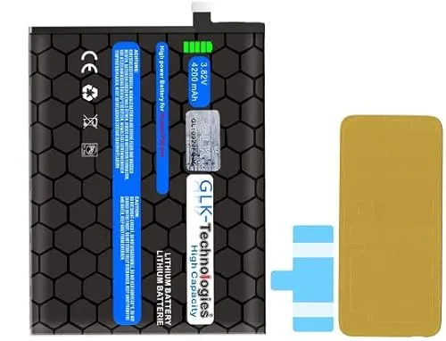 High Power Ersatzakku kompatibel mit Huawei Mate 20 PRO / P30 PRO HB486486ECW GLK-Technologies Battery accu 4400mAh Akku inkl. 2X Klebebandsätze