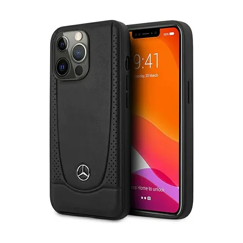 CG Mobile Mercedes-Benz Leder Handyhülle für iPhone 15 Pro Max - Taschen & Schutzhüllen, edle Lederhülle in Schwarz, perfekter Schutz und stilvolles Design für Ihr iPhone 15 Pro Max.