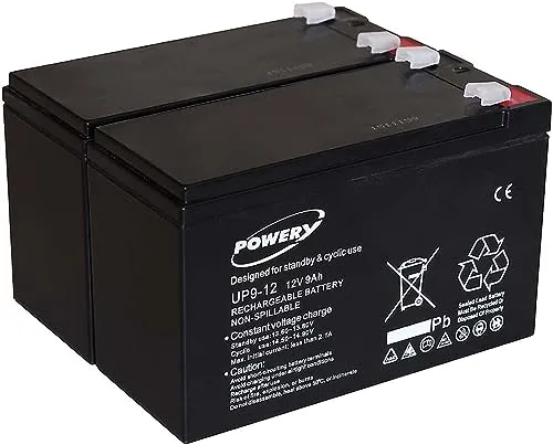 Powery Blei-Akku für APC Smart-UPS 750 – 9Ah 12V von akku-net