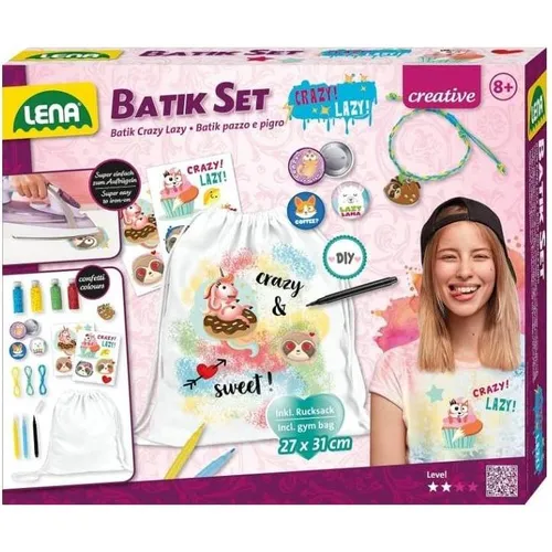 Lena Batik Crazy & Lazy, Faltschachtel (42706)