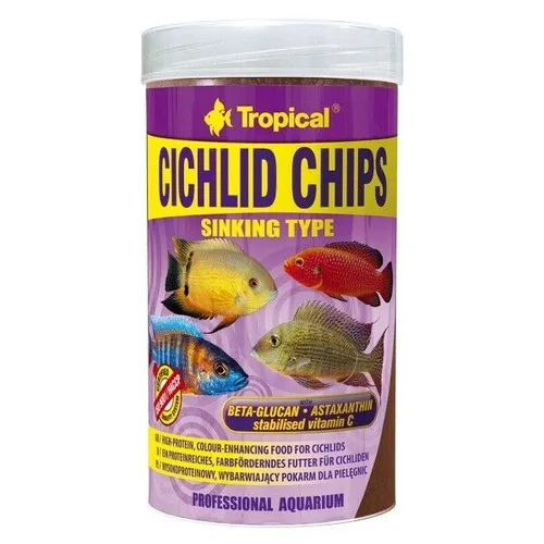 Tropical Cichlid Chips - 250 ml