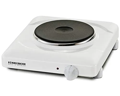 Kochplatte THS 1590 weiß - Kochfeld mit 1.500 Watt Leistung, ideal für schnelles und effizientes Kochen, perfekt für kleine Küchen oder als Zusatzgerät.