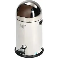 PROREGAL Robuster Abfallsammler mit Fußpedal – 22 Liter, verzinkter Stahl, platzsparend - Der PROREGAL Abfallsammler bietet eine langlebige Lösung für effiziente Abfallentsorgung. Mit Fußpedal und kompaktem Design ideal für Büros und öffentliche Einrichtungen.