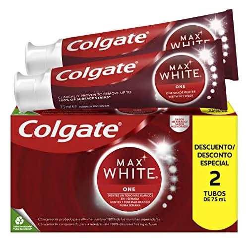 Colgate Max White One Pasta De Dientes 2x75ml