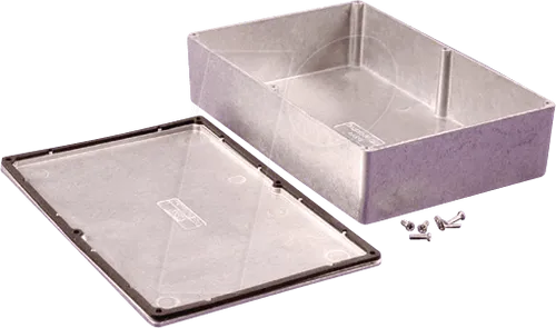 1550WG Alugehäuse - Robust und Vielseitig - Widerstandsfähiges Aluminium-Druckgussgehäuse, ideal für einfache Montage. Schutz vor Staub und Spritzwasser, vibrationsbearbeitet für optimale Langlebigkeit.