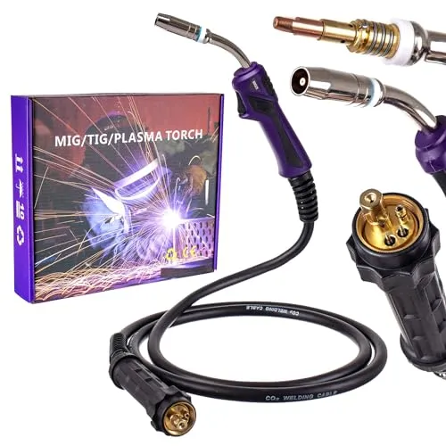 Schweißbrenner MB25 Euro MIG/MAG Welding Torch 5m Gasschild