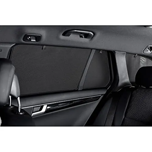 Produktbild Satz Car Shades (Hintertüren) für Skoda Octavia IV (NX5) Kombi 2020- (2-teilig), Schwarz