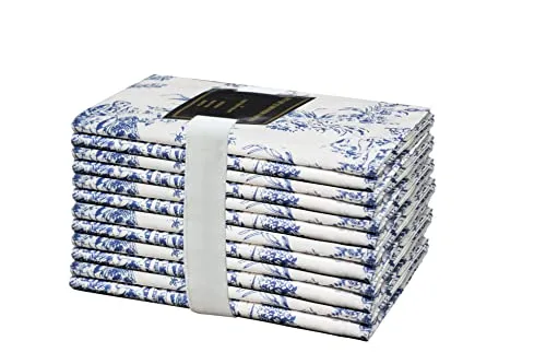 Stoffservietten Blau von COTTON CRAFT