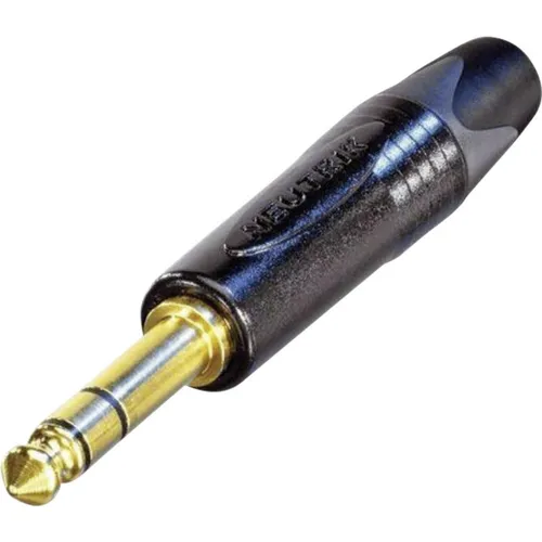 Neutrik NP3X-B Klinken-Steckverbinder 6.35 mm Stecker, gerade Polzahl: 3 Ster...