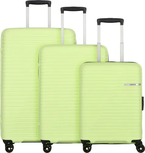 American Tourister Liftoff 4 Rollen Kofferset 3-teilig - Koffer Set aus robuster Polypropylen, mit Dehnfalte für extra Platz und optimaler Organisation durch Innenfächer. Ideal für jeden Reiseabenteuer!