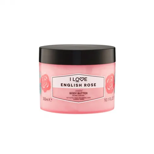 I Love... English Rose Body Butter 300ml