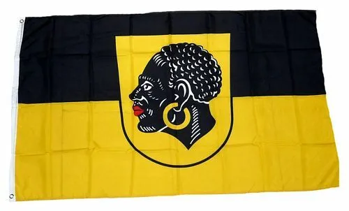 Flagge / Fahne Coburg Hissflagge 90 x 150 cm in gelb von FahnenMax®