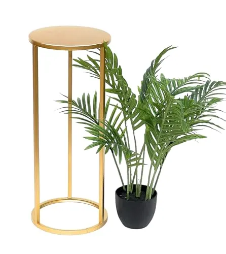 DanDiBo Blumenhocker Metall Gold Rund in gold von DanDiBo