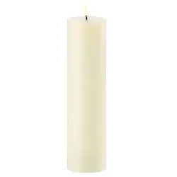 Uyuni LED Stumpenkerze 5,8 x 22cm ivory