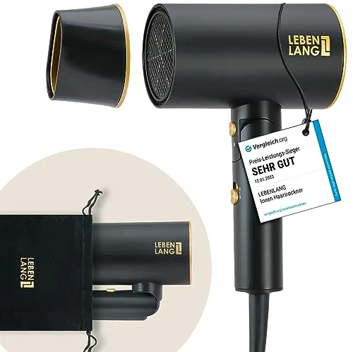 LEBENLANG Föhn Haartrockner Ionen 2100W