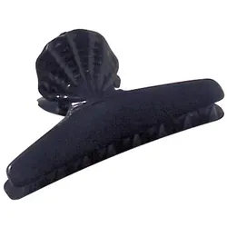 Comair Abteilklammern Fashion Hair schwarz 82mm 12Stück in schwarz von Comair