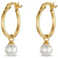 Valeria Creolen 88006429 aus 375er Gelbgold - Ohrschmuck aus 375er Gelbgold, elegantes Design für jeden Anlass und zeitloser Stil, der Ihr Outfit perfekt ergänzt.