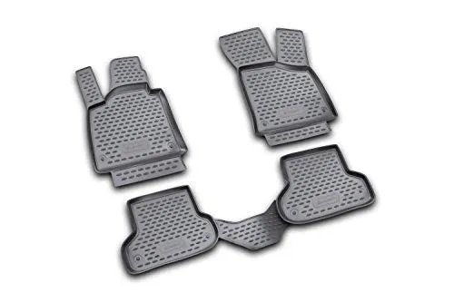 LEMENT Auto-Fußmatten für AUDI A3 (2003-2012) - Passgenau & Allwetterschutz - Hochwertige Gummimatten für AUDI A3, 2003-2012. Bieten perfekten Allwetterschutz und eine passgenaue Auskleidung des Fußraums. Leicht zu reinigen und rutschfest für mehr Sicherheit!