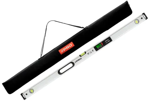 PRO900 Wasserwaage 120 cm mit elektronischer Anzeige und Magnet
