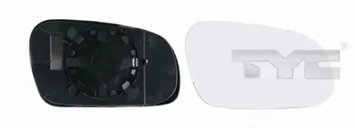 TYC Spiegelglas, Außenspiegel 337-0151-1 von TYC