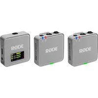 Wireless GO (Gen 3) Mikrofon grau – kabellose Freiheit - Ideal für HiFi, PC und Streaming. Mit 1x 3,5-mm-Klinke und 1x USB-C für vielseitige Verbindungen. Hohe Klangqualität mit einem Frequenzbereich von 20 Hz bis 20 kHz.