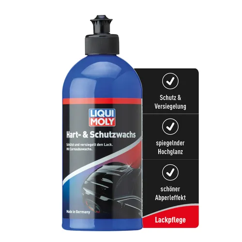 Liqui Moly Hart- & Schutzwachs 500 ml Hochglanz Lack Versiegelung Auto Pkw
