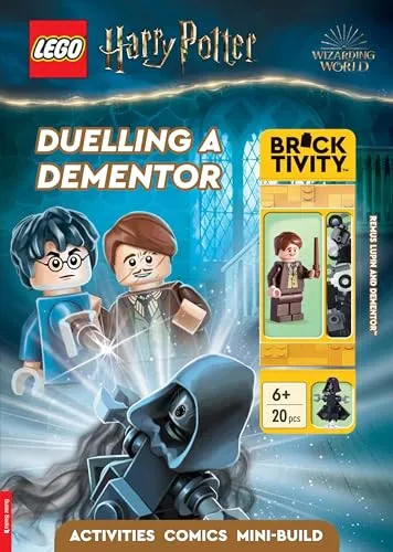 LEGO® Harry Potter™: Duelling a Dementor Activity Book (with Professor Remus Lupin minifigure and Dementor™ mini-build) (LEGO® Minifigure Activity)