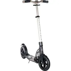 Six Degrees Aluminium Scooter 205mm in Air Gold - Robuster Roller für Kinder ab 6 Jahren bis 100 kg, mit komfortabler Luftbereifung und praktischem 'easy fold' Klappmechanismus für einfachen Transport.