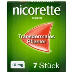Nicorette Nikotinpflaster 10 mg - Effektive Unterstützung beim Rauchstopp - Suchterkrankungs-Medikamente zur Linderung von Entzugserscheinungen und Unterstützung beim Aufhören mit dem Rauchen.