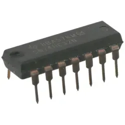 TEXAS INSTRUMENTS Logik IC, SN74HC125N - Schwarz von Texas Instruments