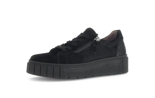 Gabor Damen Low-Top Sneaker in schwarz von Gabor