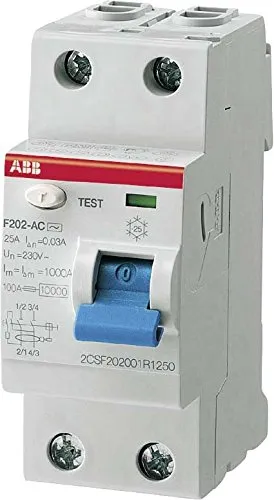 ABB F202F-40/0,03 FI-Schalter, Typ F von ABB