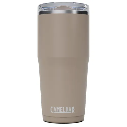 Camelbak Thrive Tumbler 0.6L - Beige Isolierbecher - Vakuumisolierter Edelstahlbecher, hält deine Getränke heiß oder kühl, ideal für unterwegs und beim Sport.