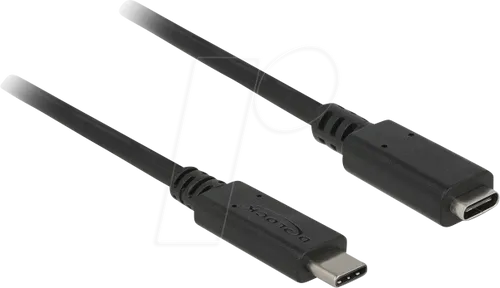 DELOCK 85542 - Verlängerungskabel 10 Gbps USB-C, 4K PD 60 W, 2 m