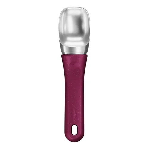 Zyliss Eisportionierer, Antihaft, Eislöffel für hartes Eis & Sorbet, Beere