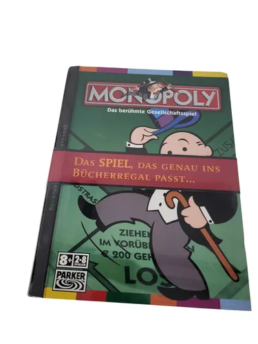 Monopoly Das Spiel das ins Bücherregal passt