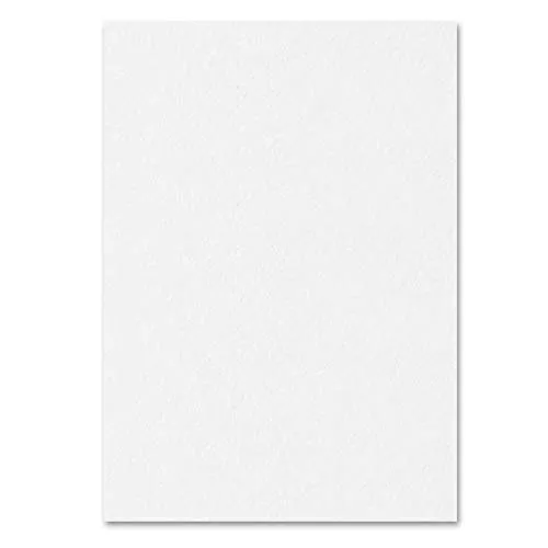 Blatt - 300g A4 Dickes Papier zum Drucken, Kartonpapier Fotokarton Tonkarton Pappe, Weiß 50