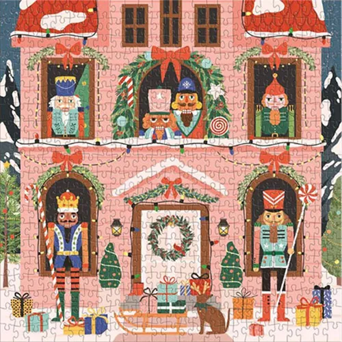 Chronicle Books Puzzle Zauberhafte Nussknacker, Puzzleteile